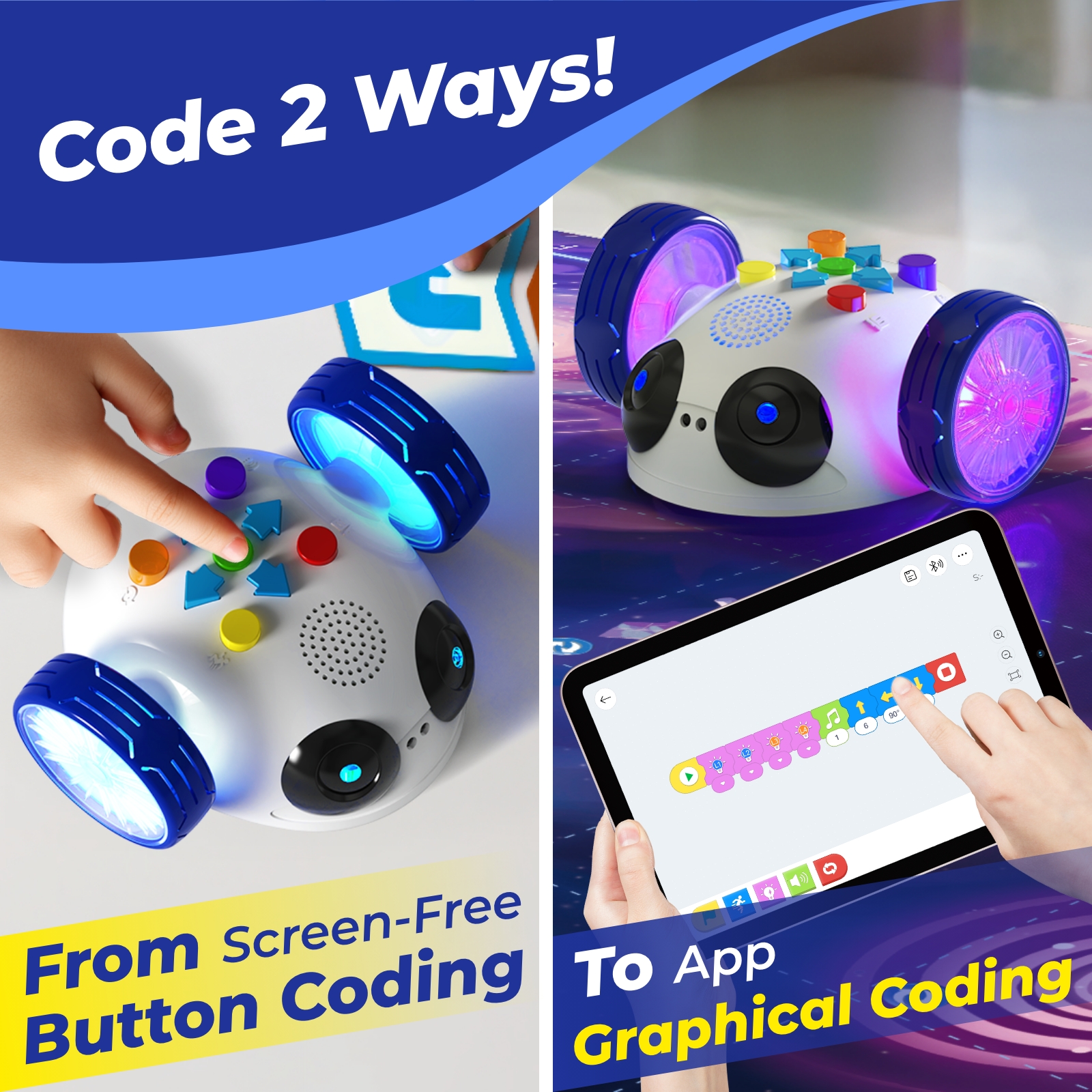Apitor Mini Robot Wheels Codin - Coding Robot Toy recensione e prezzo