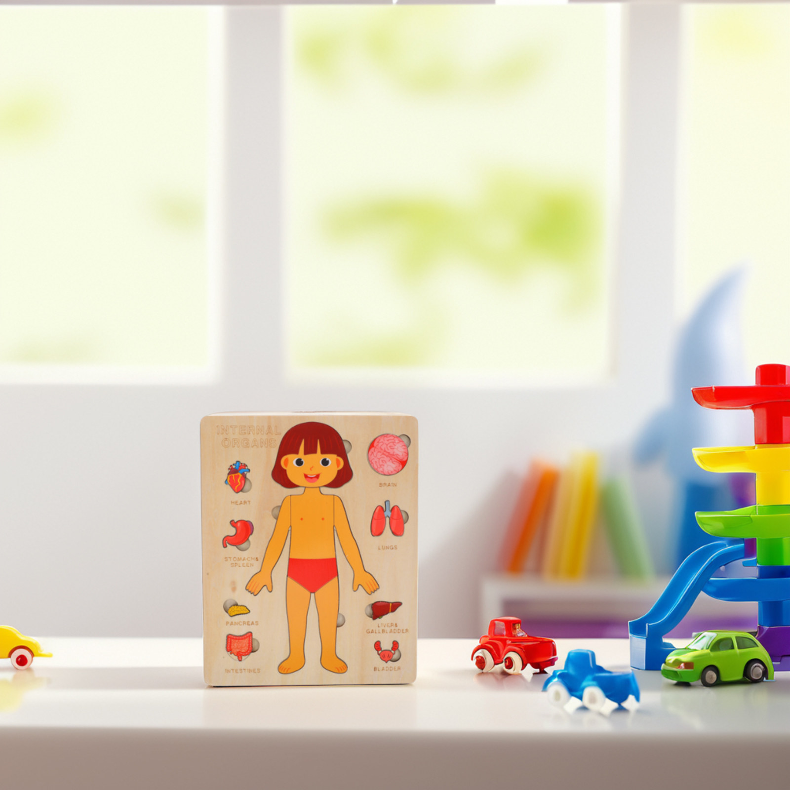 1 set 1 Set Wooden Puzzle Educ - Human Body Puzzle recensione e prezzo
