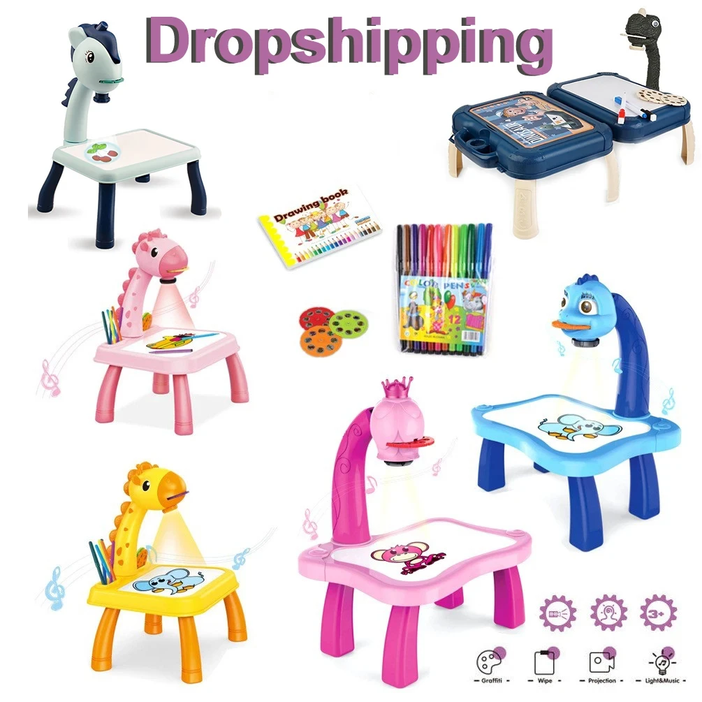 Children LED  Projector Art  D - Drawing Projector Kids recensione e prezzo