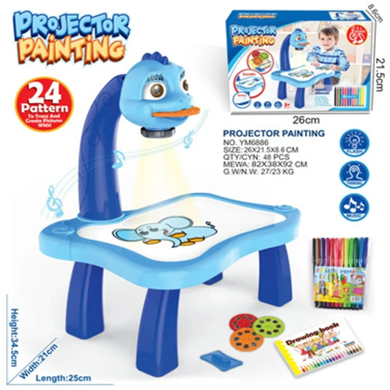 Children LED  Projector Art  D - Drawing Projector Kids recensione e prezzo