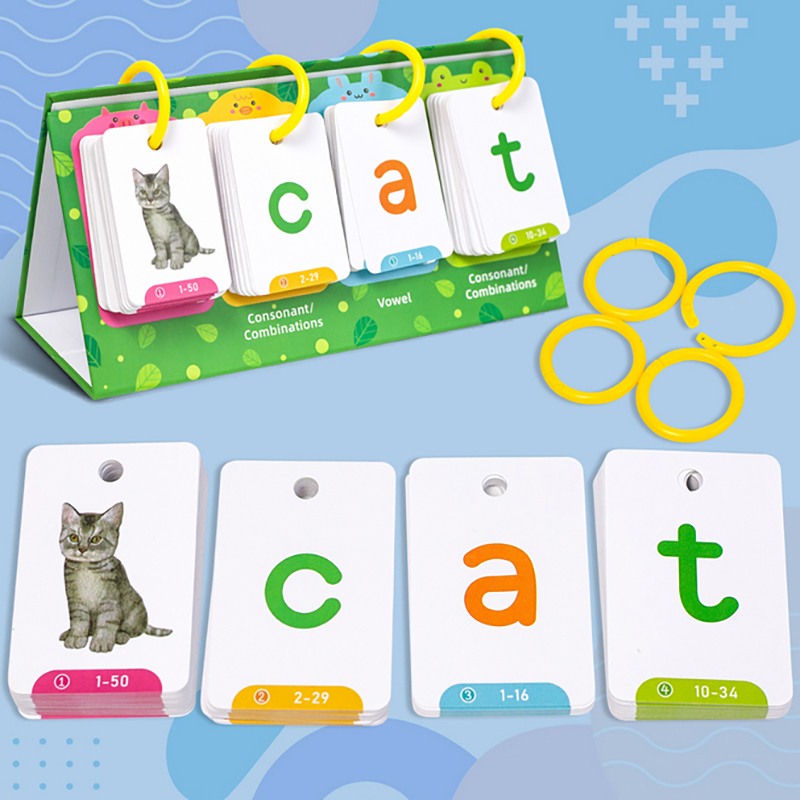 Kids CVC Words Flashcards Phon - Kids Education Charts recensione e prezzo