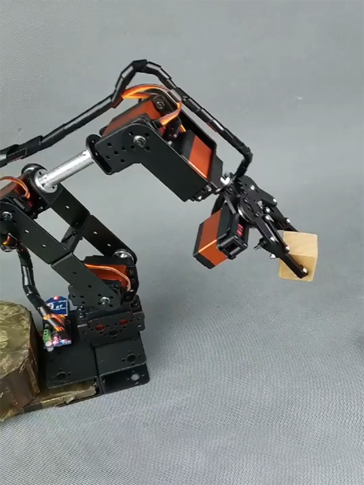 STEAM DIY 6 DOF Robot Metal Al - Coding Robot Toy recensione e prezzo
