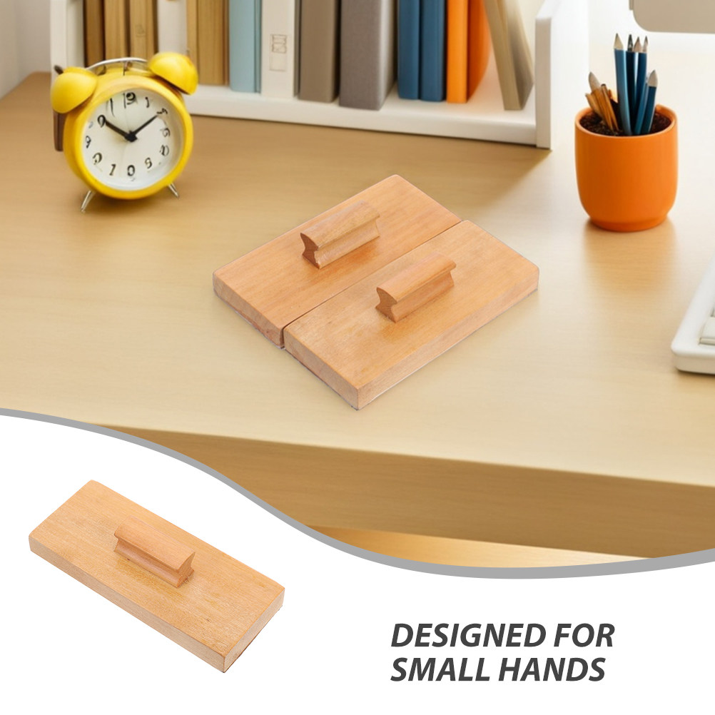 4Pcs Wooden Sandpaper Rhythm B - Kids Outdoor Education recensione e prezzo