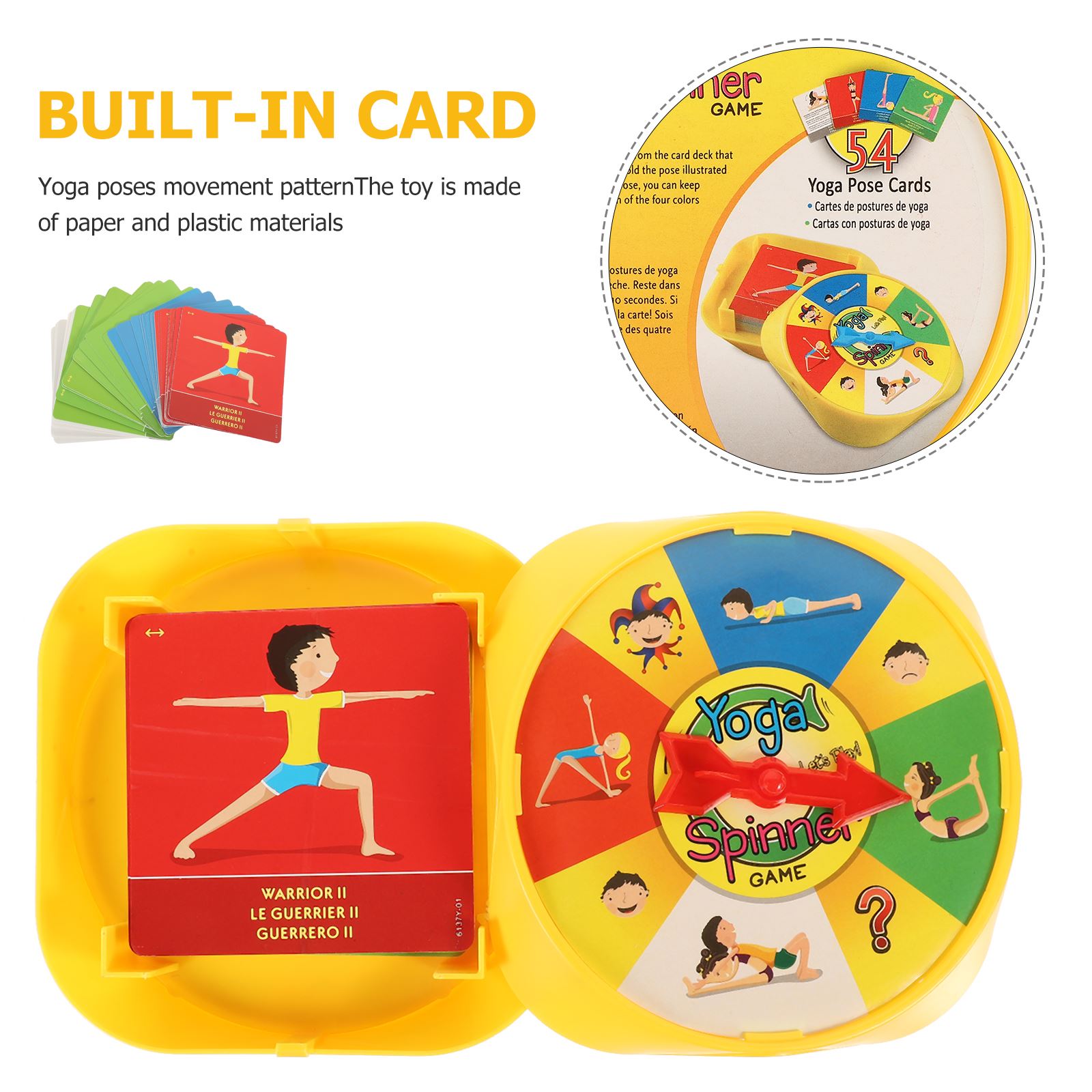 1Set Yoga Pose Game Kids Educa - Kids Yoga Education recensione e prezzo