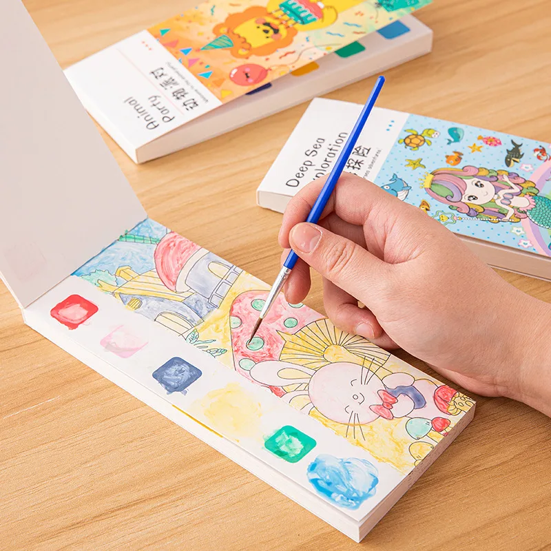20 Pages Portable Watercolor P - Kids Education Laptop recensione e prezzo
