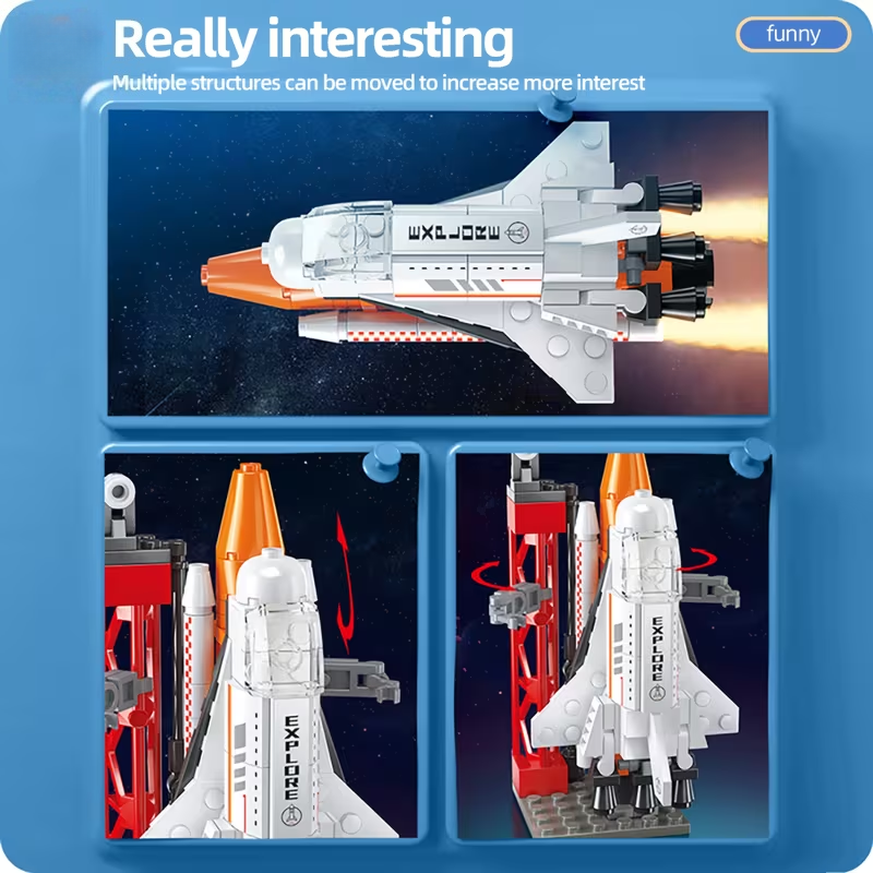 Rocket Launch Building Blocks  - Kids Education Room recensione e prezzo