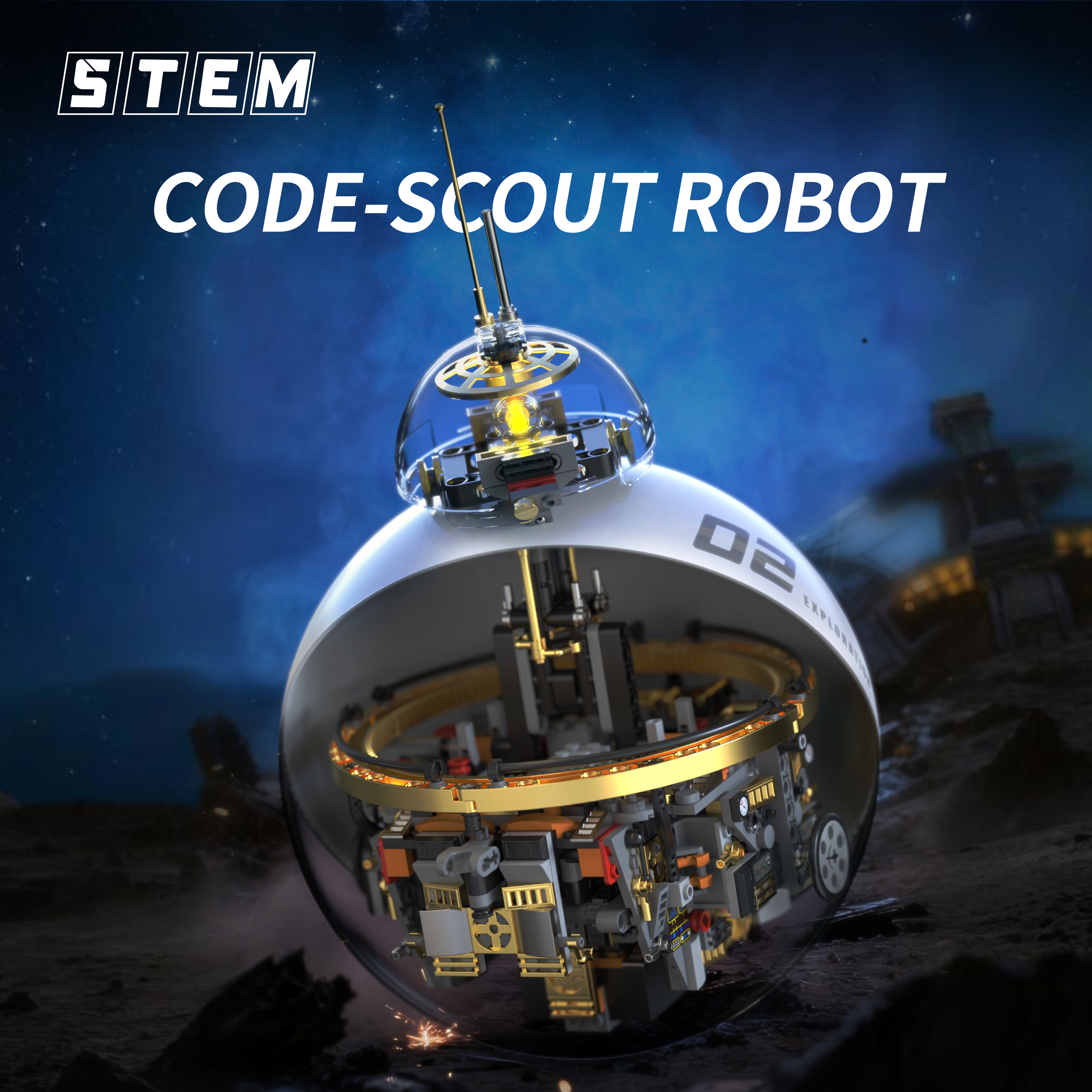 MOC Model Spherical Robot Buil - Coding Robot Toy recensione e prezzo