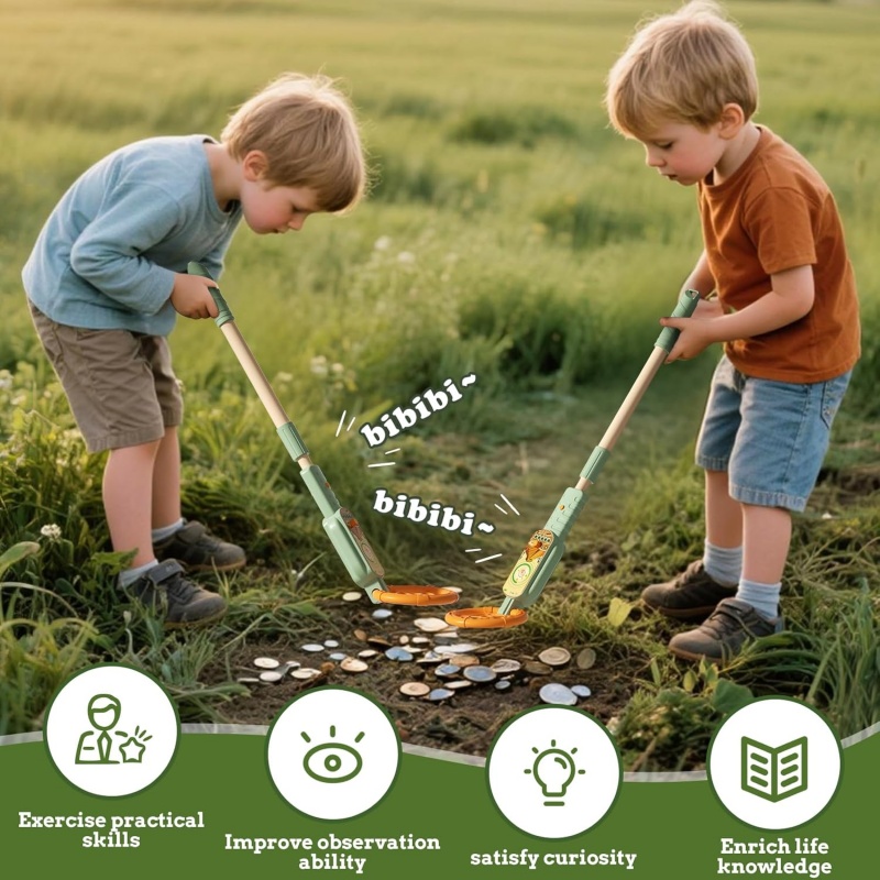 Kids Outdoor Metal Detector Ki - Kids Outdoor Education recensione e prezzo