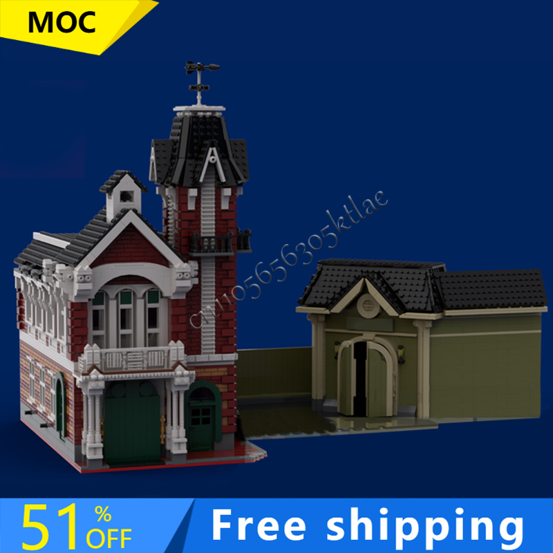 5172PCS MOC City Street Views  - Kingdom Kids Education recensione e prezzo