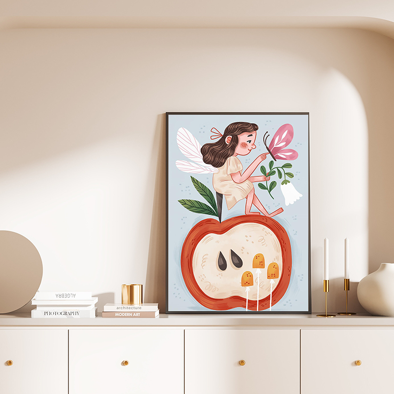 Floral Alphabet Education Kid  - Kids Education Room recensione e prezzo
