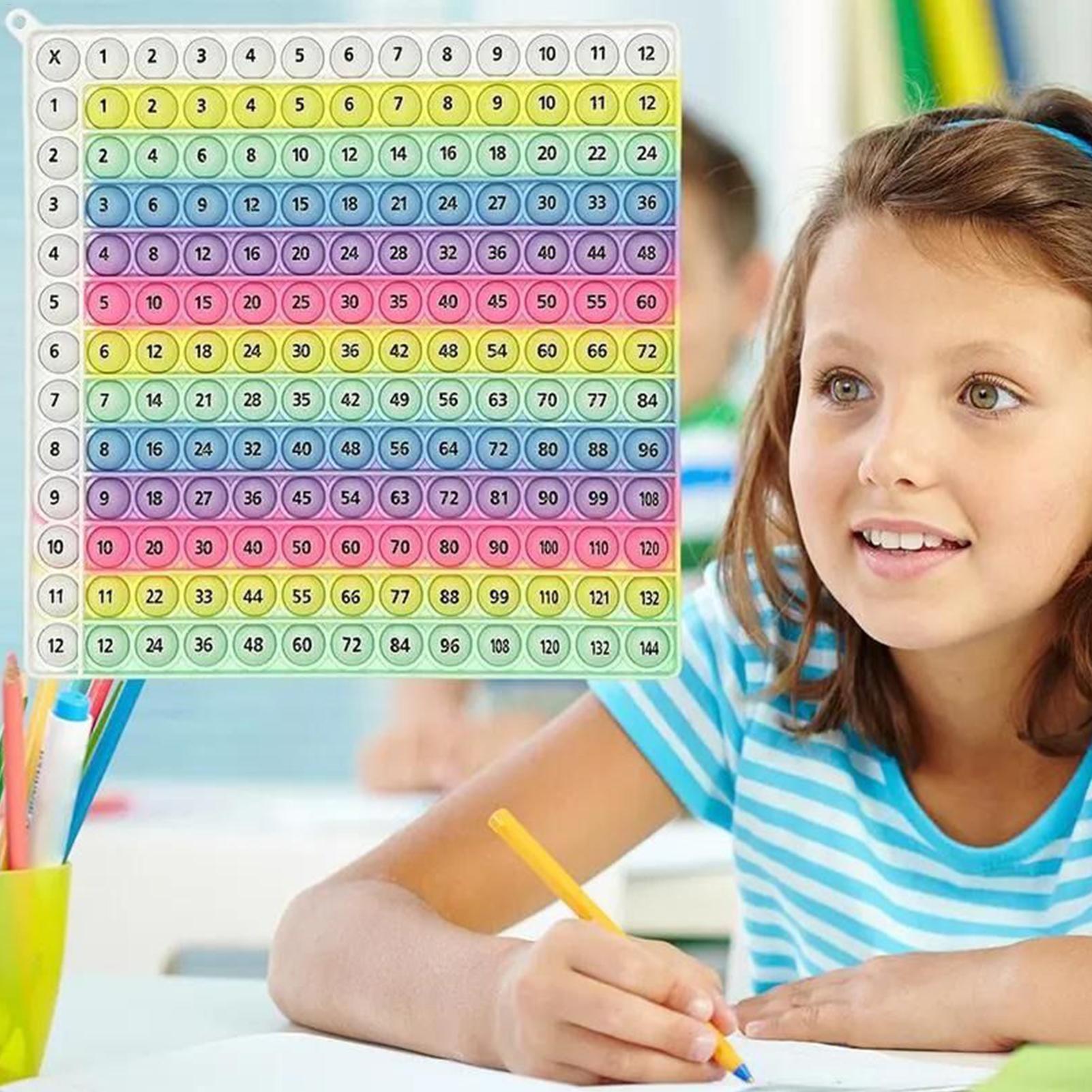 Rainbow Silicone Multiplicatio - Kids Education Charts recensione e prezzo