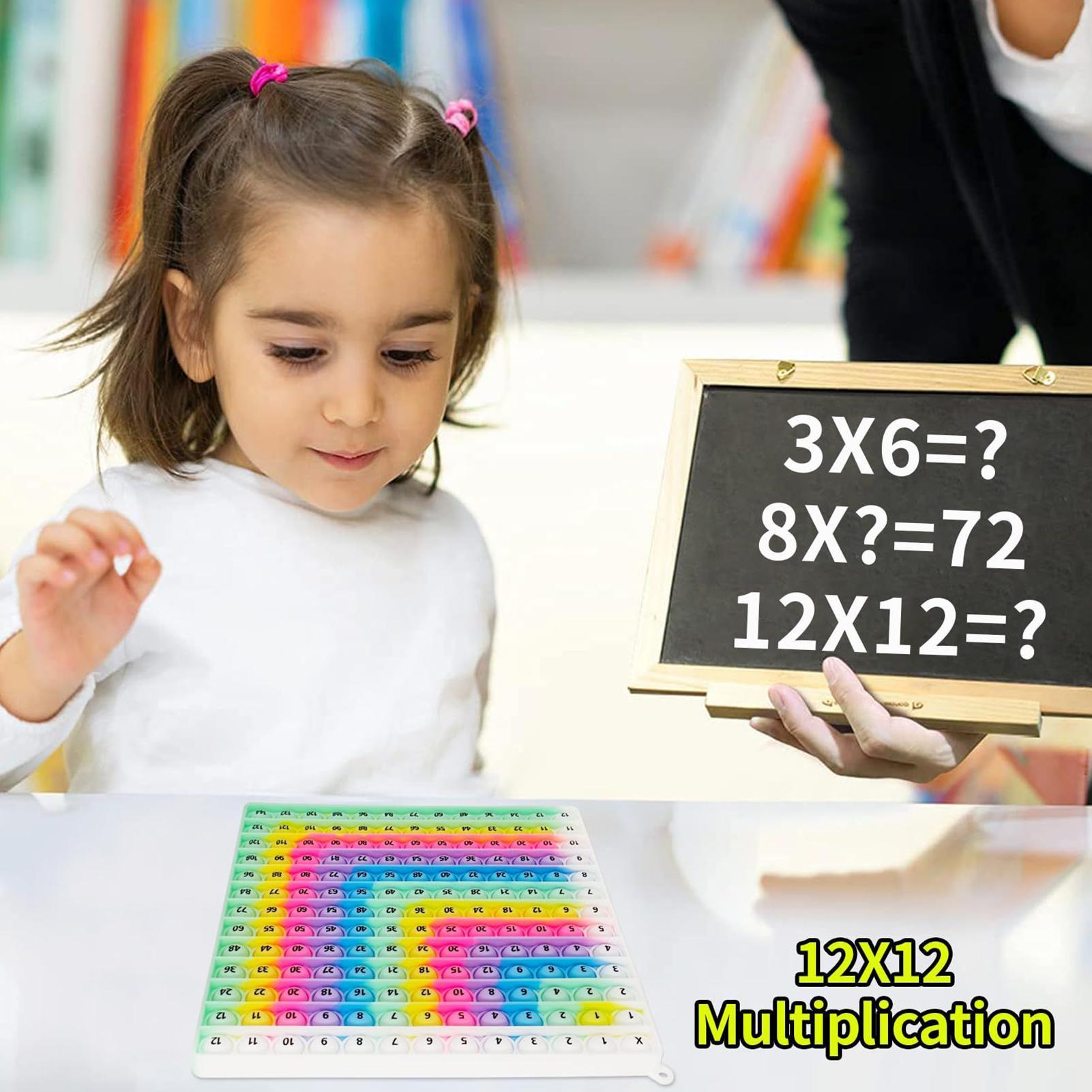 Rainbow Silicone Multiplicatio - Kids Education Charts recensione e prezzo