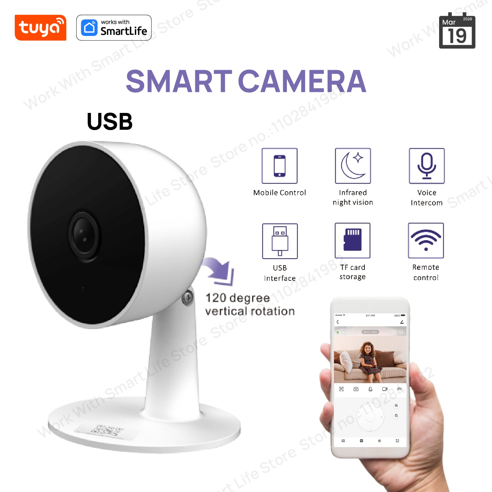 Tuya Smart 3MP HD Indoor Home  - Human Body Puzzle recensione e prezzo