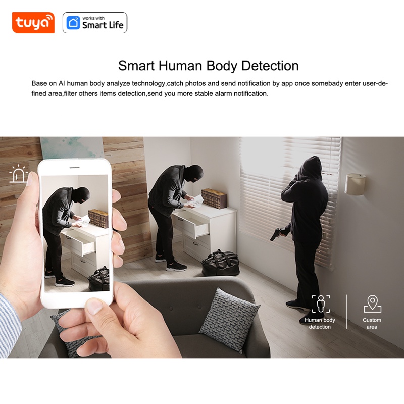 Tuya Smart 3MP HD Indoor Home  - Human Body Puzzle recensione e prezzo