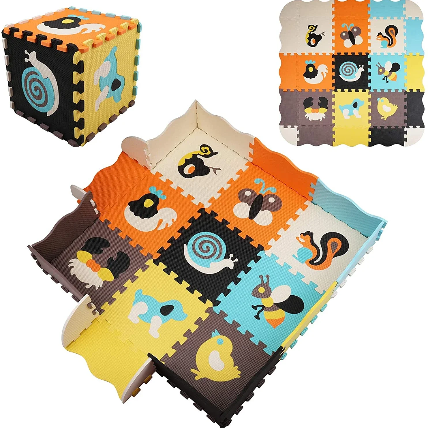 Animal Pattern Baby Play Mat P - Kids Yoga Education recensione e prezzo