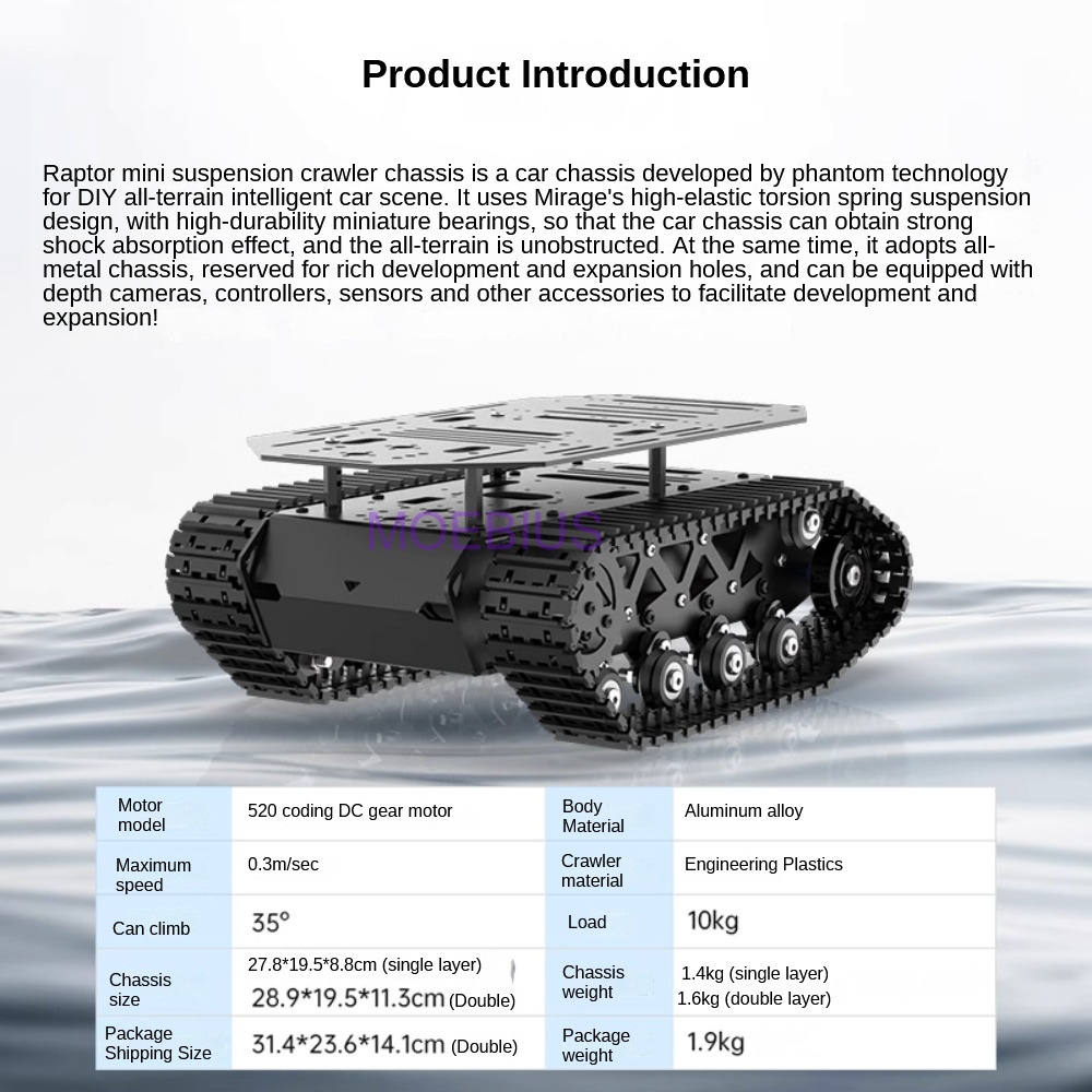 10KG Payload Metal Shock Absor - Coding Robot Toy recensione e prezzo