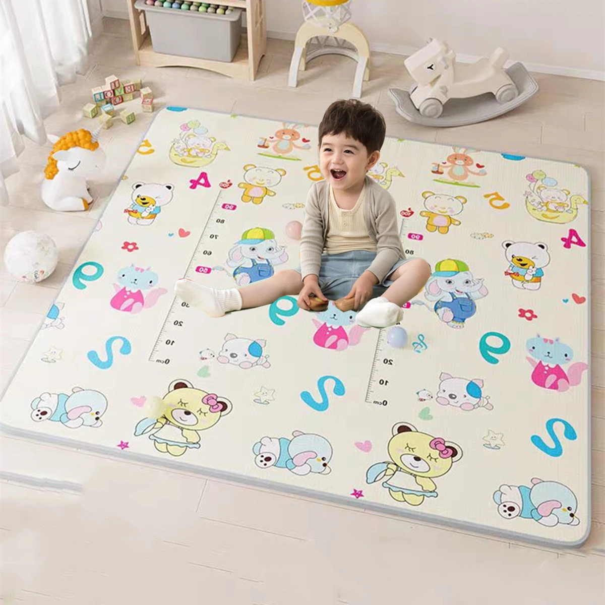 Baby Play Mat Waterproof Soft  - Kids Yoga Education recensione e prezzo