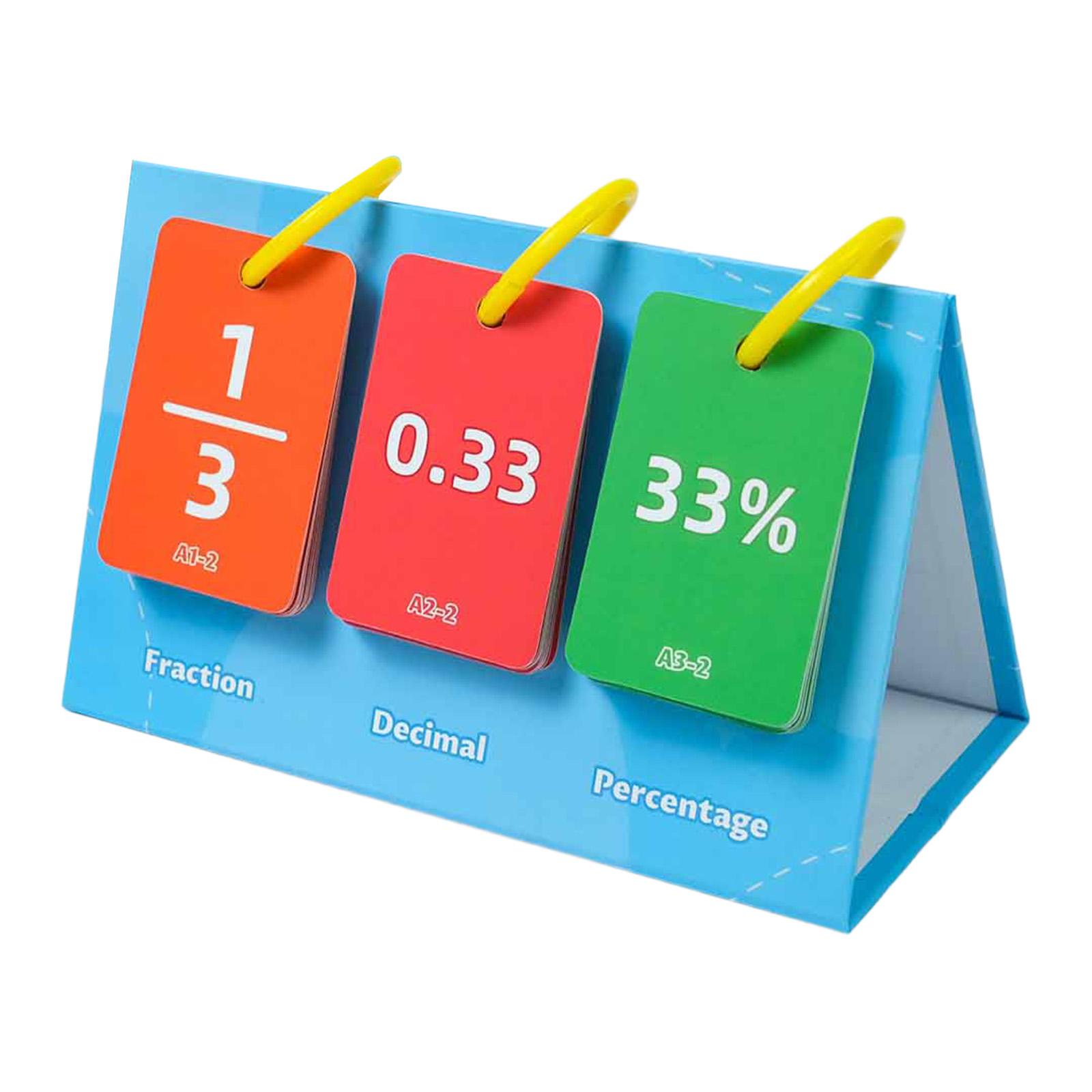 Fraction Percentage Decimal Fl - Kids Education Charts recensione e prezzo