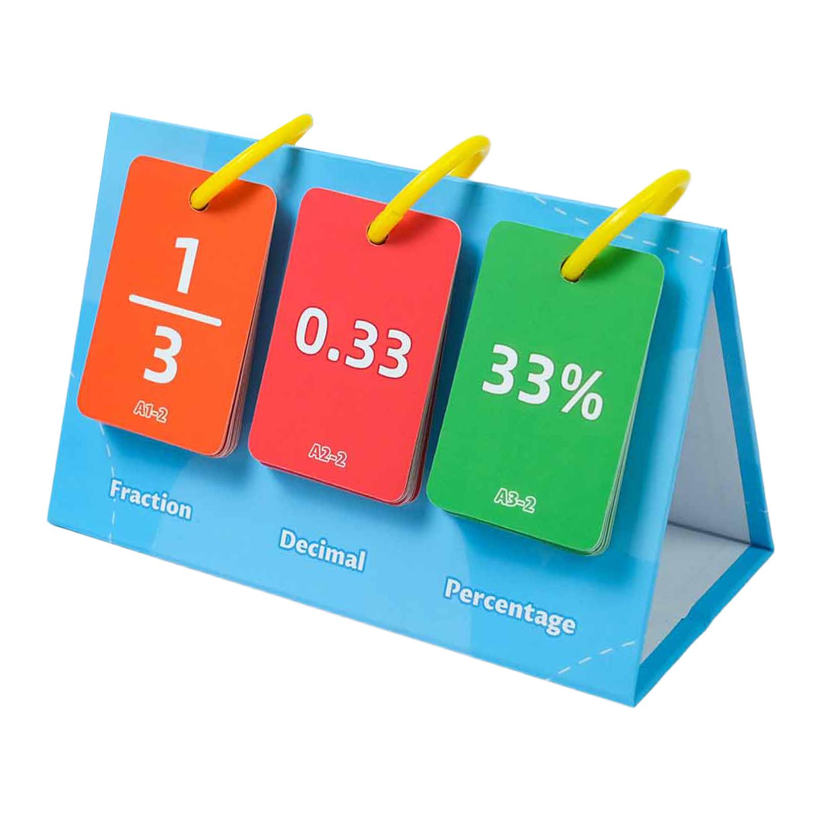Fraction Percentage Decimal Fl - Kids Education Charts recensione e prezzo