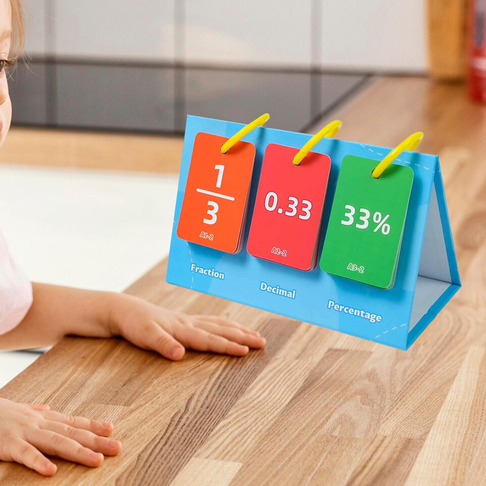 Fraction Percentage Decimal Fl - Kids Education Charts recensione e prezzo