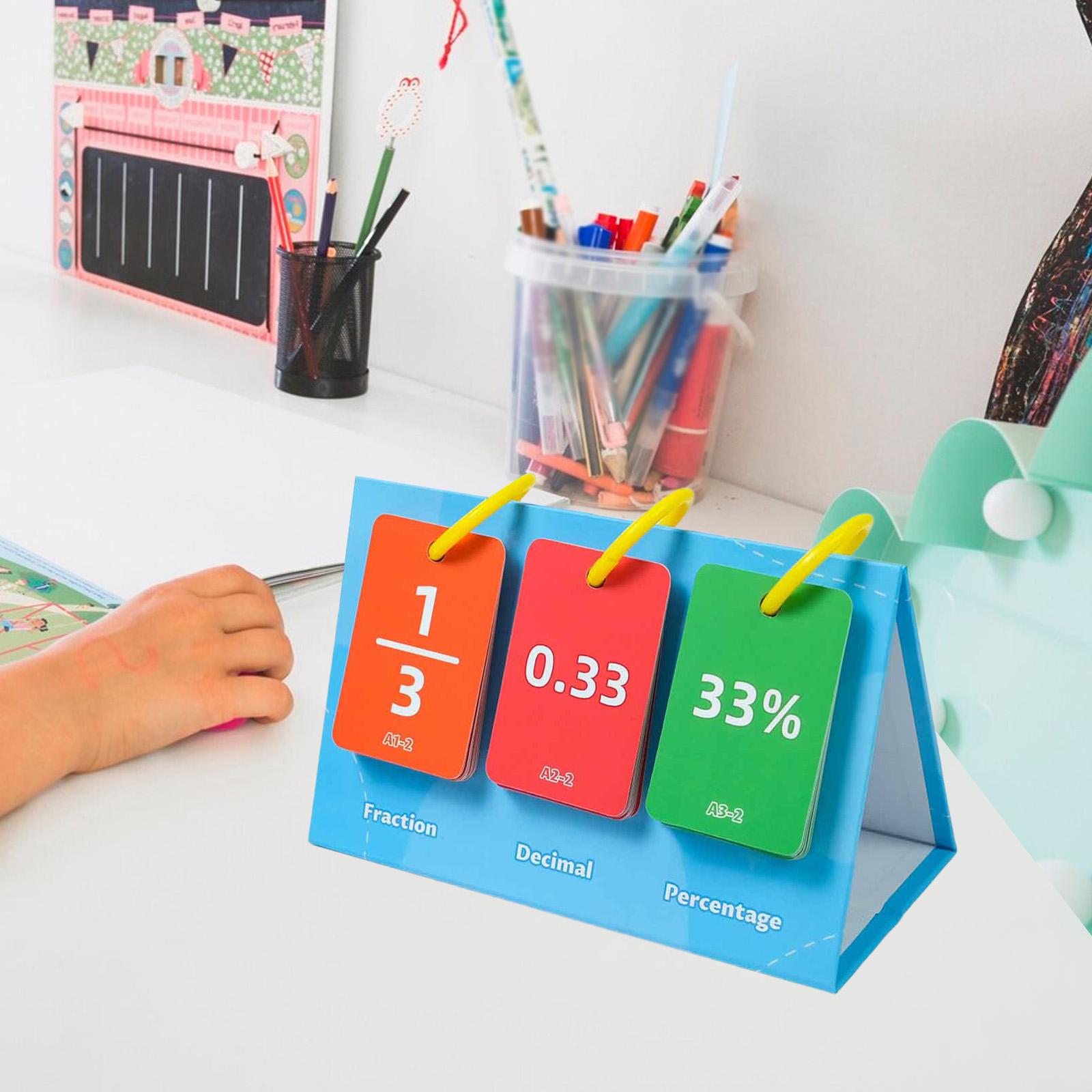 Fraction Percentage Decimal Fl - Kids Education Charts recensione e prezzo